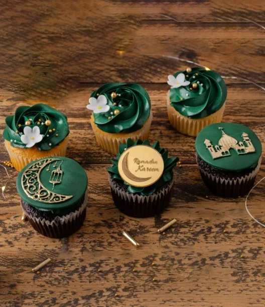 Ramadan Embossed Cupcakes 12pcs by Cake Social