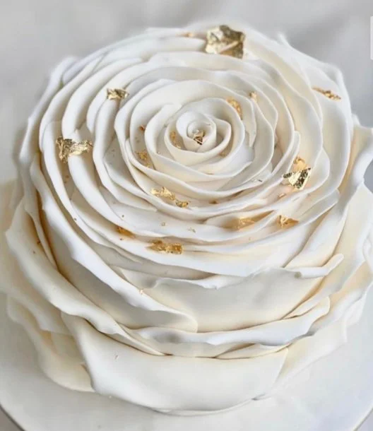 Rose Elegant Cake by Celebrating Life Bakery