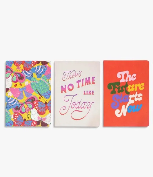 Rough Draft Notebook Set, The Future Starts Now by Ban.do