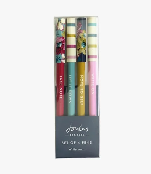 Set of 4 Pens by Joules