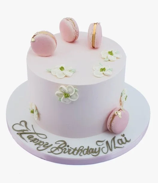 Simple Cute Cake by Cake Social