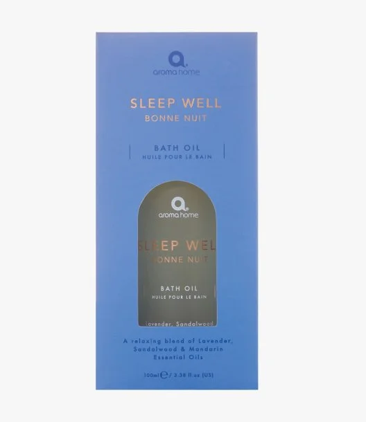 Sleep Well Bath Oil by Aroma Home