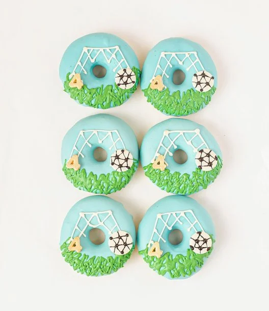 Soccer Theme Donuts
