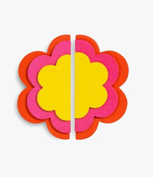 Stacked Sticky Notes, Flower by Ban.do