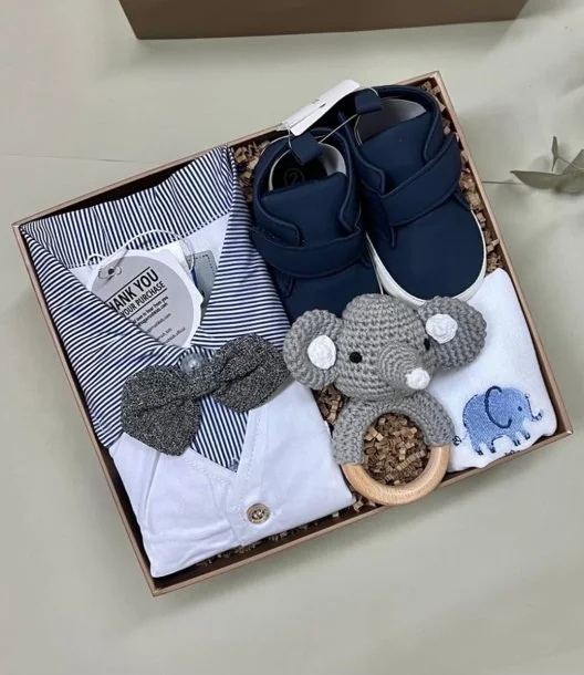 Stylish Baby Boy Gift Box