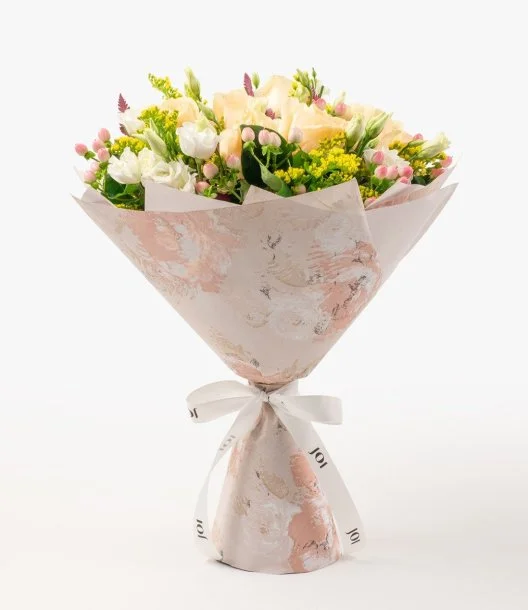  Subtle Pink Floral Bouquet