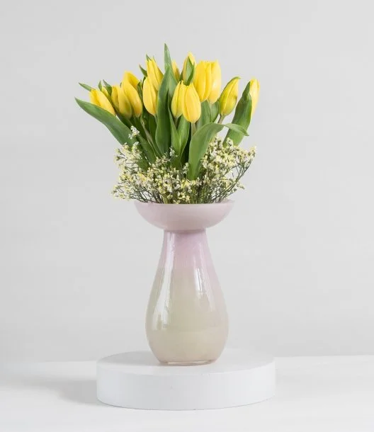 Sunny Tulip Flower Arrangement
