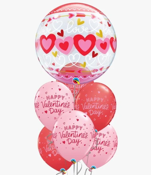 Surrounded by Love Bubble Balloon Bundle