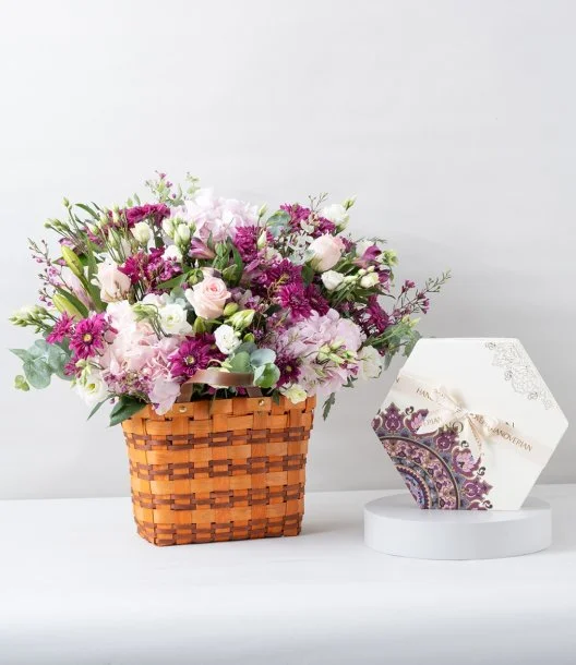 The Garden Flower Basket & Salted Pecan by Hanovarian Bundle