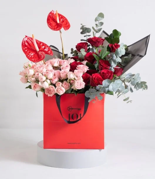 The Romantic Flower Bag