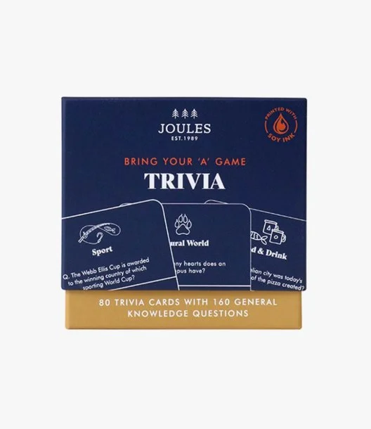 Trivia Card Game by Joules