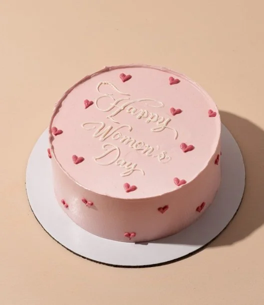 Women's Day Hearts Cake 1 kg by Cake Social