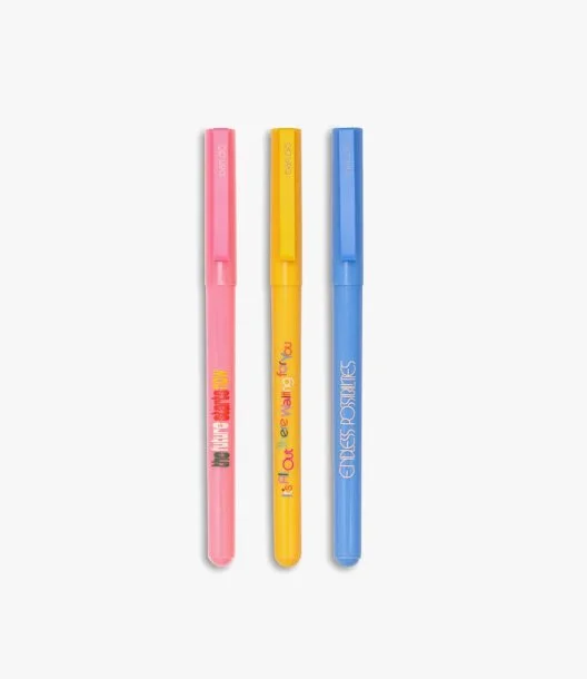 Write On Pen Set, The Future Starts Now by Ban.do