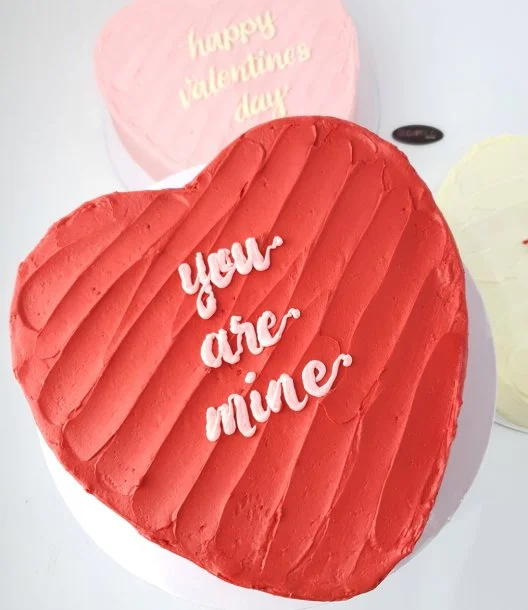 You are Mine - Heart Cake by Sugaholic