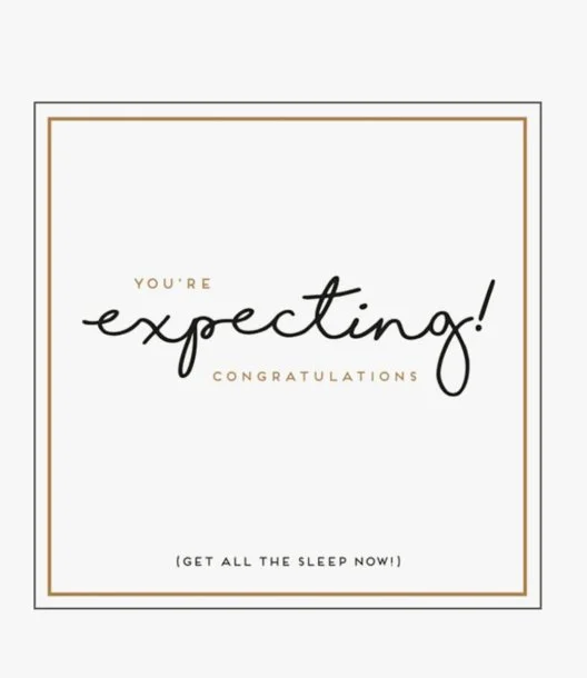 You're Expecting Sleep Now Greeting Card by Alice Scott