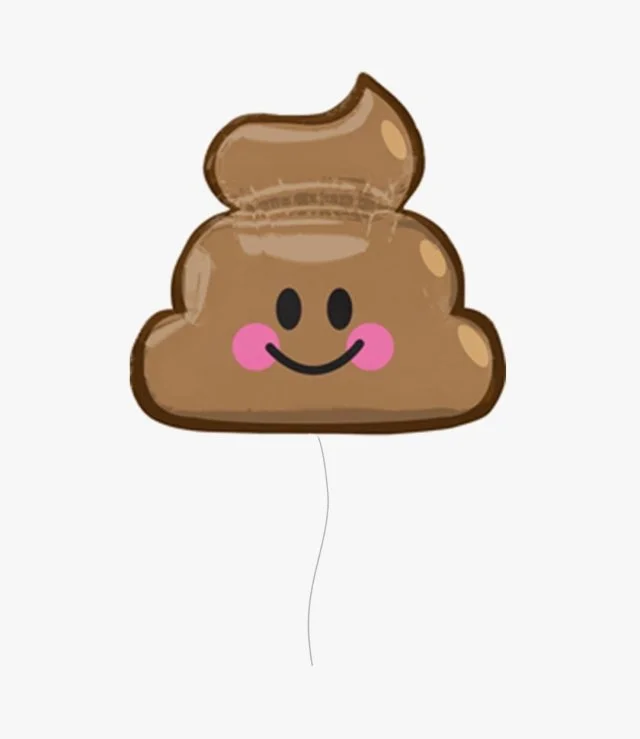 Poop Emoji Balloon 