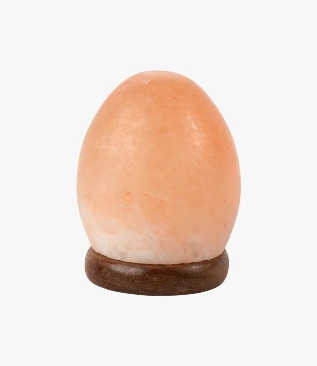 Egg-shaped Himalayan Salt Lamp 