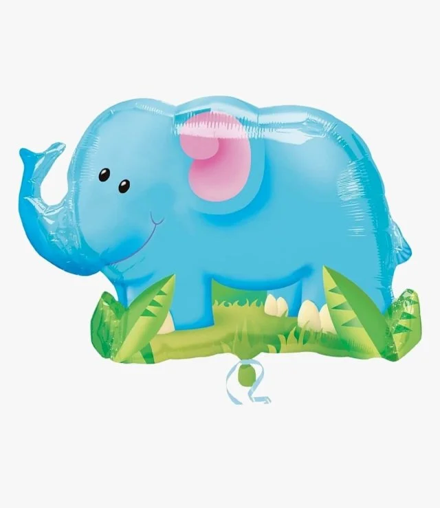 Jungle Party Elephant Balloon 