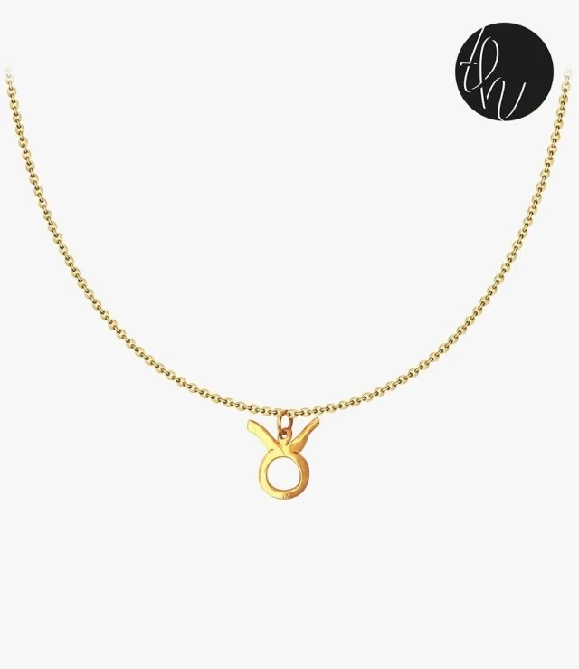 Taurus Symbol Necklace 
