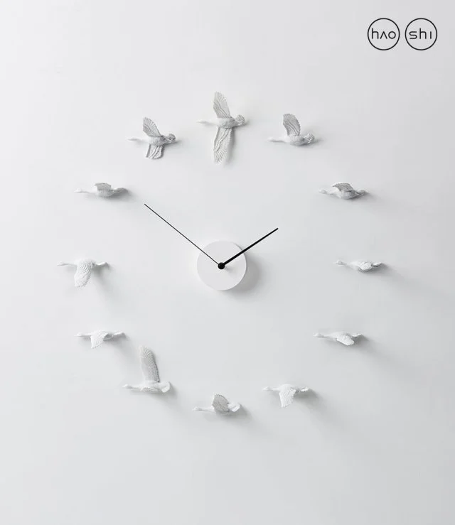 ساعة حائط الطيور المهاجرة (شكل O) 