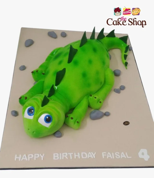 Mini Dinosaur 3D Birthday Cake