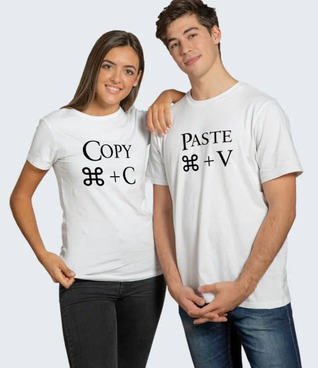 Customized Couple T-Shirt 