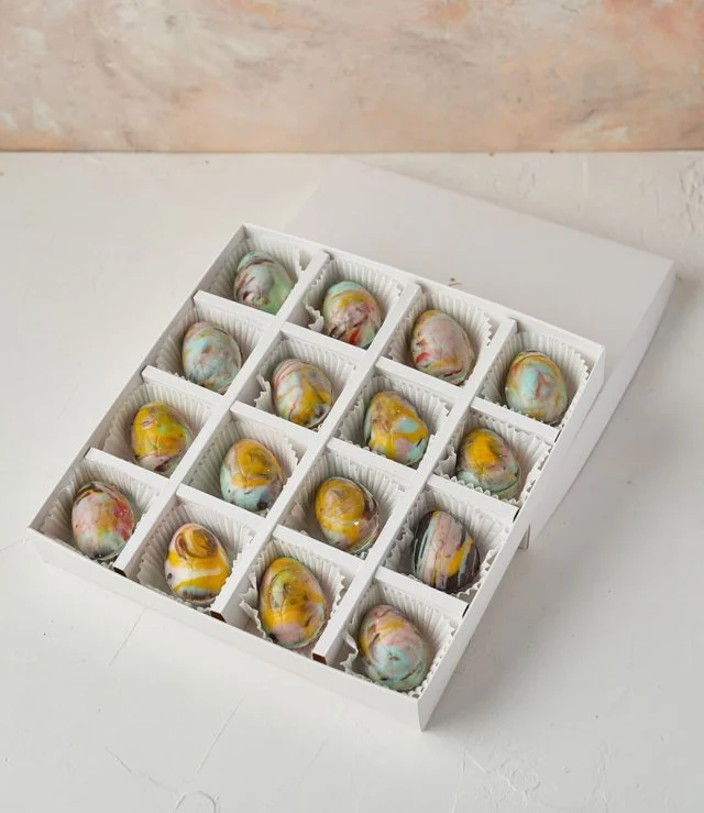 16 Marble Effect Easter Eggs by NJD