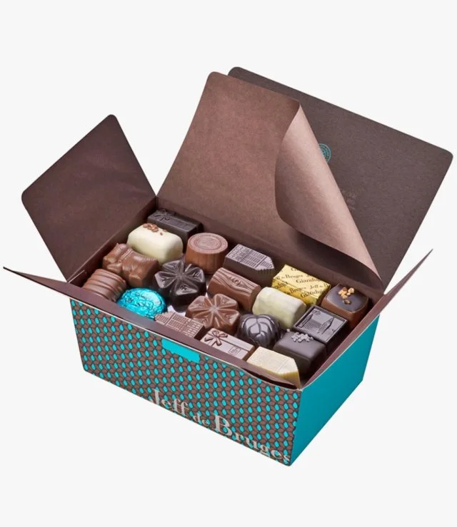 1 Kg Ballotin Chocolate Box By Jeff De Bruges