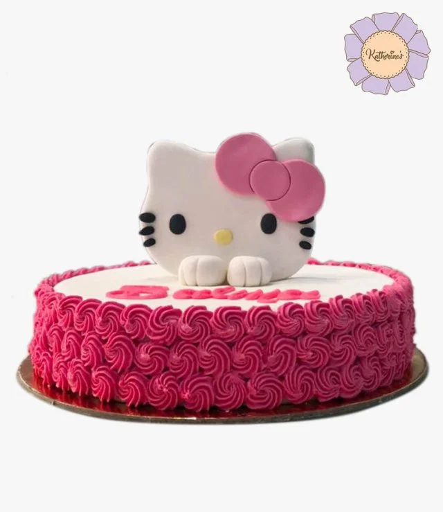 Hello Kitty Pink Cookie Cake