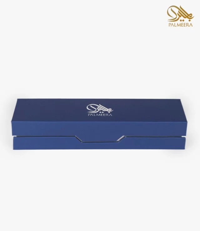 Blue Carton Stuffed Date Box by Palmeera