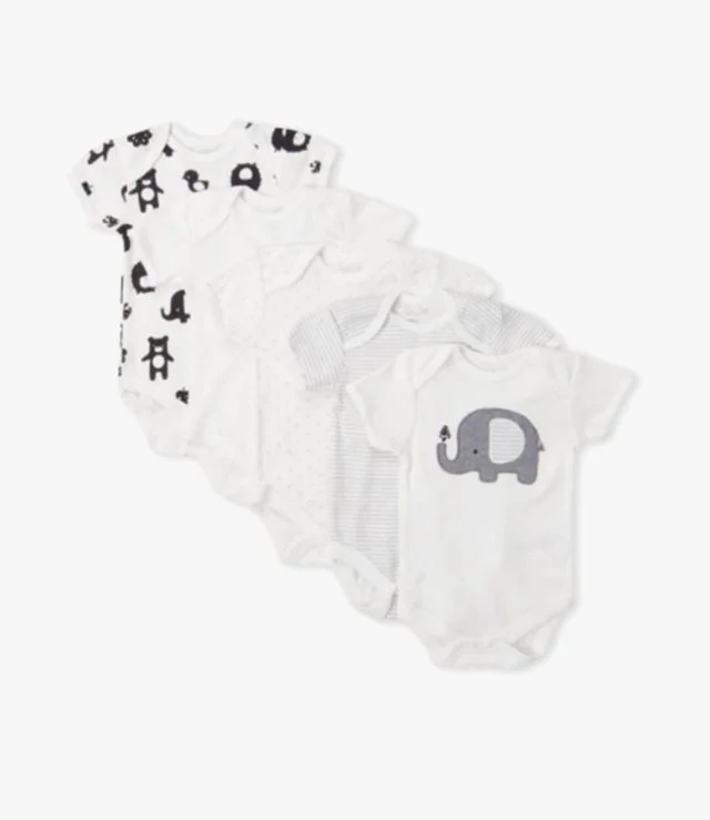 ملابس أطفال بتصميم فيل خمس قطع - ريني روفي