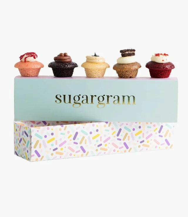 5 Mini Cupcake by The Sugargram