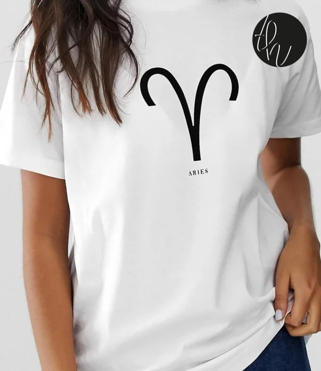 Aries Horoscope Sign Tshirt