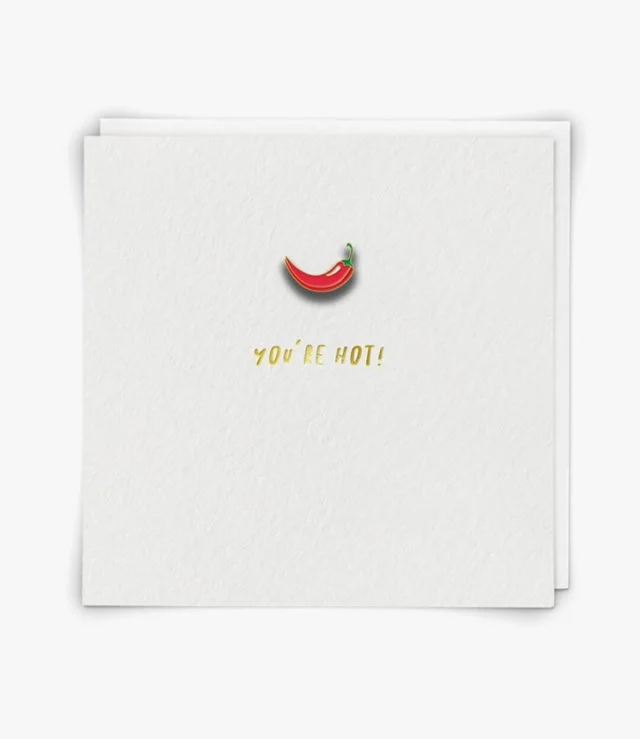 "Chilli" Contemporary Greeting Card by Redback