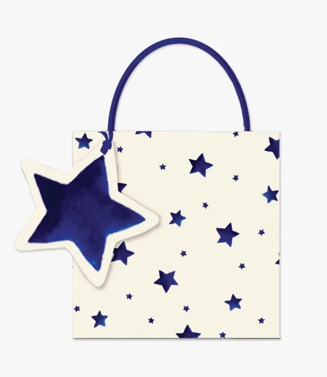 Cream Star Small Gift Bag
