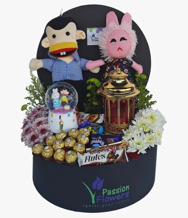  Tamtam and Bougie Gift Box and Chocolates