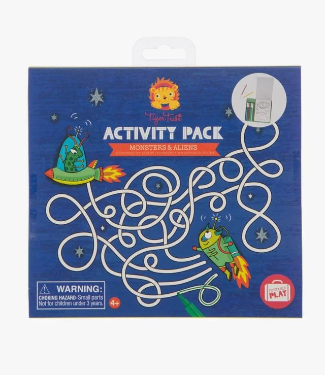 Activity Pack - Monsters & Aliens By Tiger Tribe