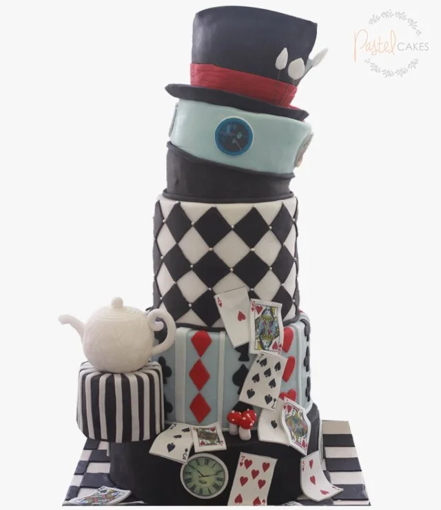 Alice In Wonderland Cake By Pastel Cakes