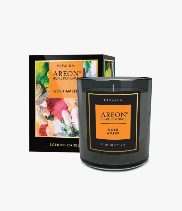 Aromatic Candle - Gold Amber