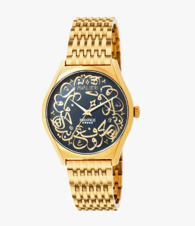 Avalieri Prestige Women's All Blue Quartz Watch