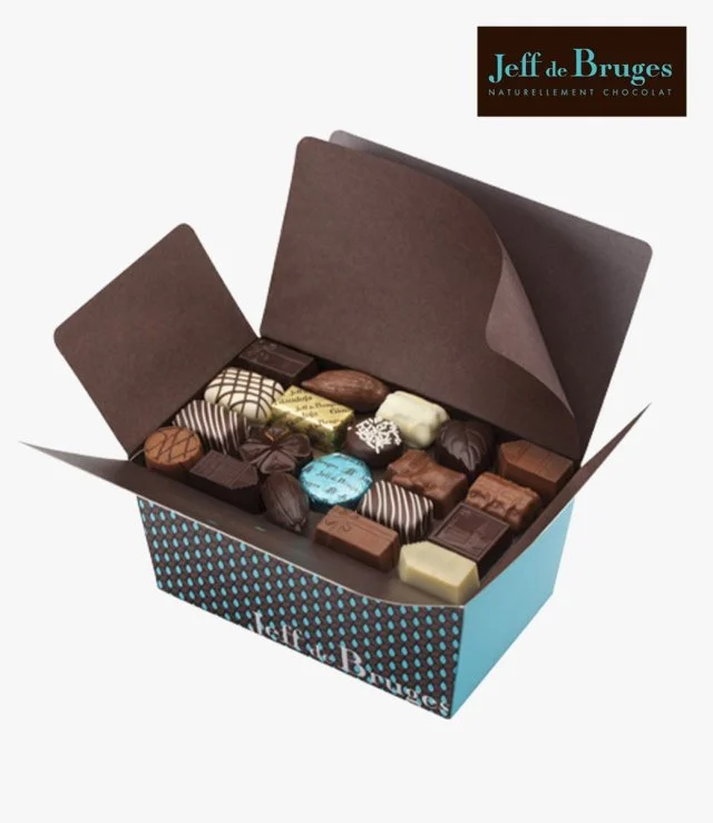1 Kg  Ballotin Chocolate Box by Jeff de Bruges