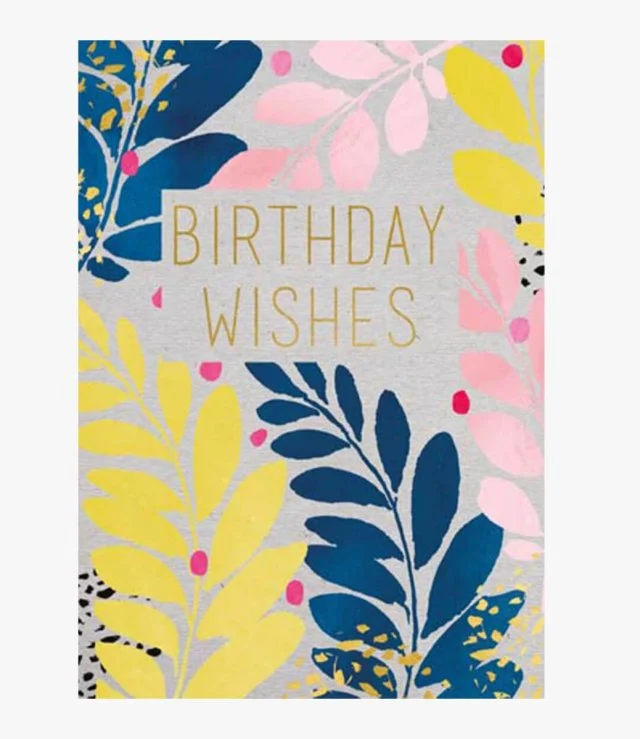 Birthday Wishes Greeting Card by Aura