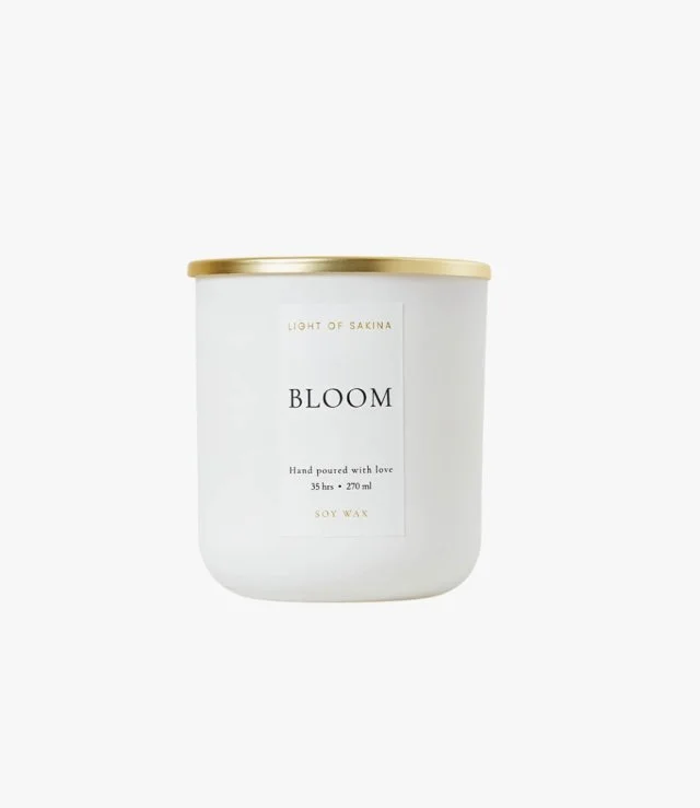 Bloom Candle 270ml By Light Of Sakina