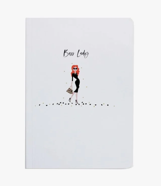 Boss Lady Happy Days A5 Notebook Nbm17 by Belly Button
