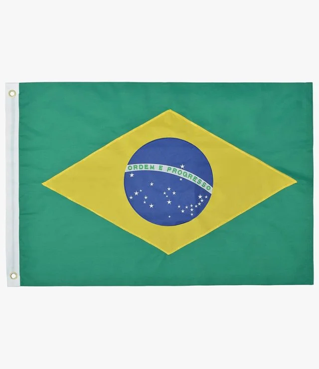 Brazil Fabric Flag