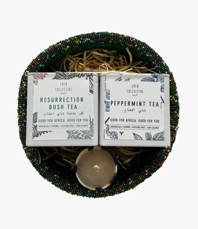 Calming tea basket By The Zola Collective