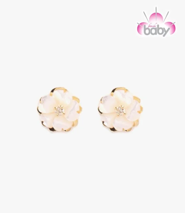 Camellia Diamond Earrings 