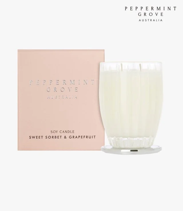 Sweet Sorbet and Grapefruit 60g Candle
