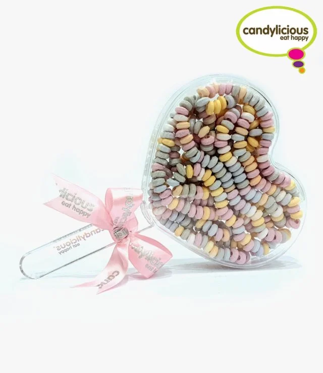 Candylicious Heart Lolli Pastel Candy Treats