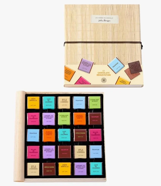 Carres Chocolate Box by Jeff de Bruges (L)
